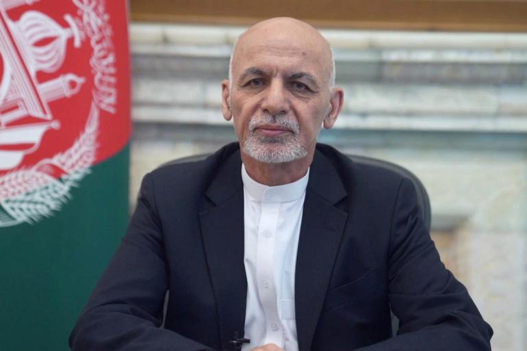 Ex Afghanistan's President Ashraf Ghani