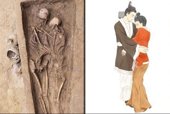 Beijing: Men and women in a 1,600-year-old tomb discovered in Datong, Shanxi Province, China