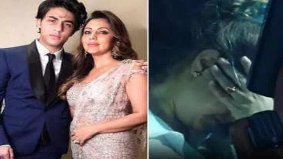 Gauri Khan is shocked to see her son Aryan going to jail