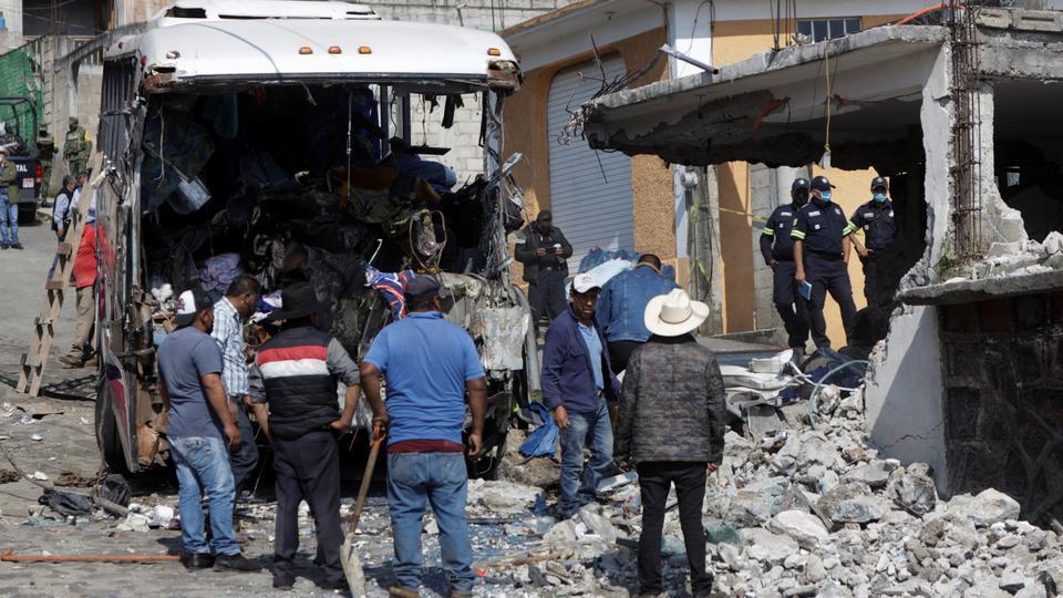 Mexico bus crash