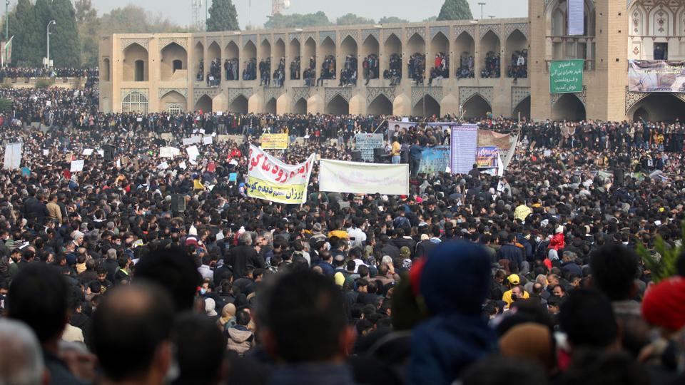 Riots over water distribution in Iran