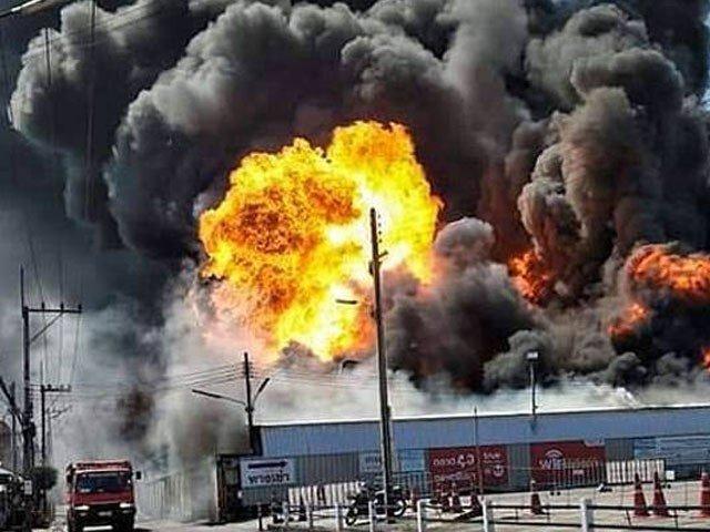 180 million barrels of oil burned