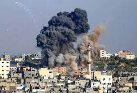 Airstrikes on Hamas strongholds in Gaza