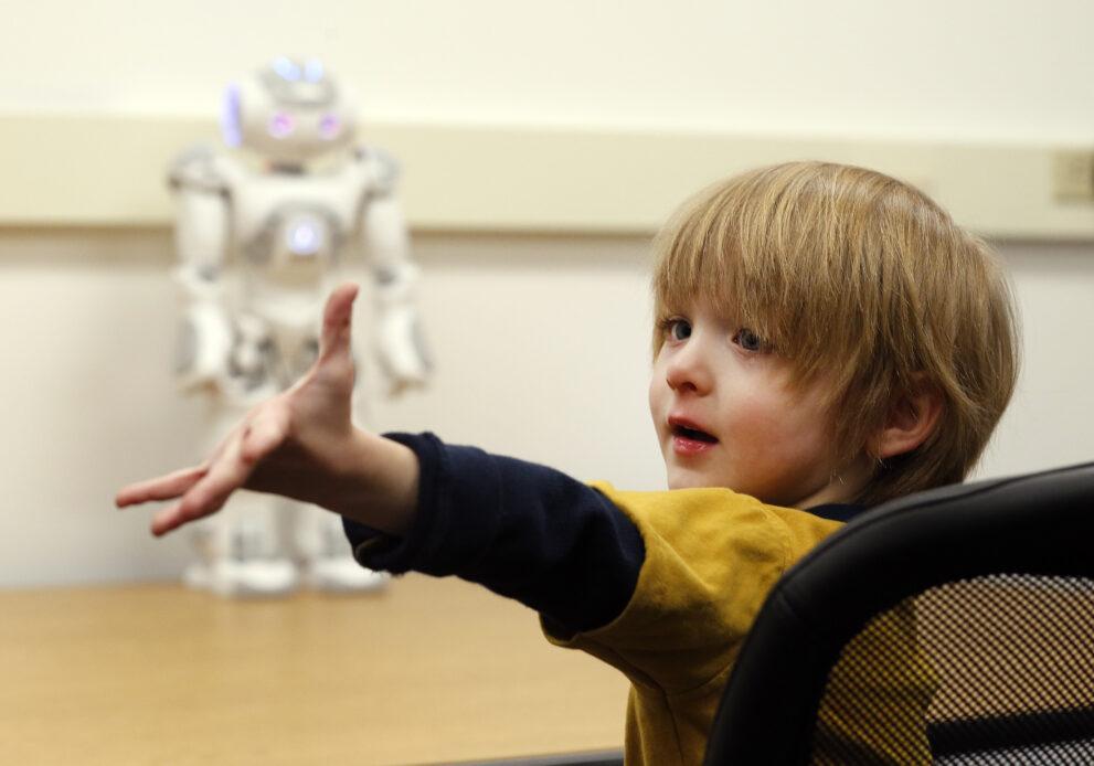 Robots ready to help children with autism
