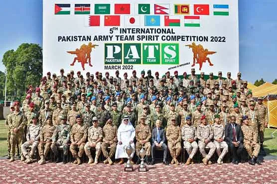 Winner of Multan Corps Competition, International Pakistan Army Team Spirit Competition 2022