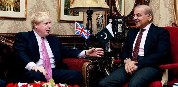 British Prime Minister Boris Johnson has congratulated Shahbaz Sharif on becoming the Prime Minister of Pakistan.