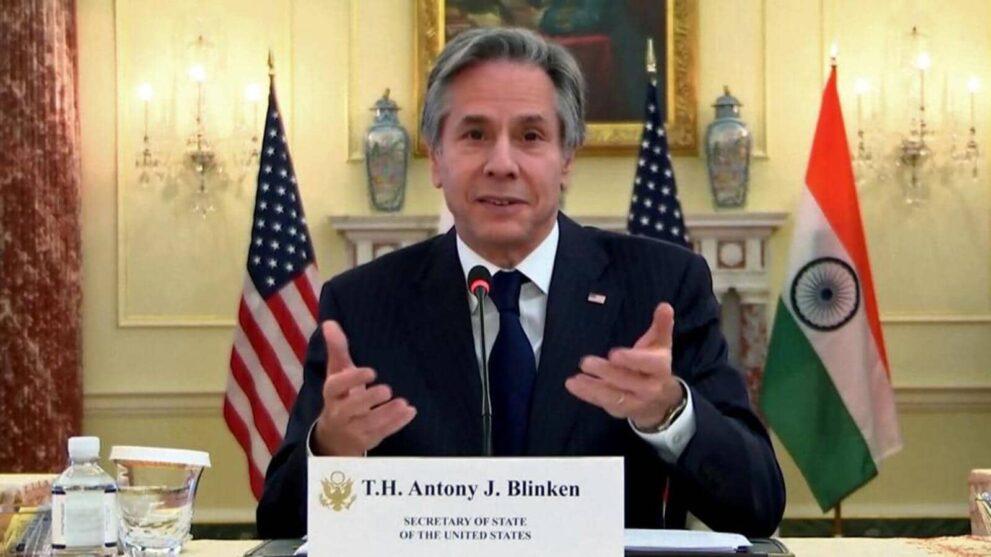 US Secretary of State Anthony Blanken