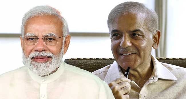 Prime Minister Shahbaz Sharif thanked Modi