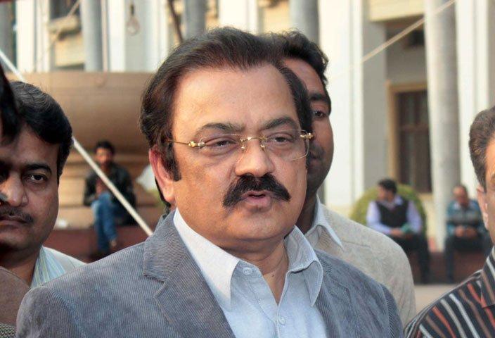 Federal Interior Minister Rana Sanaullah