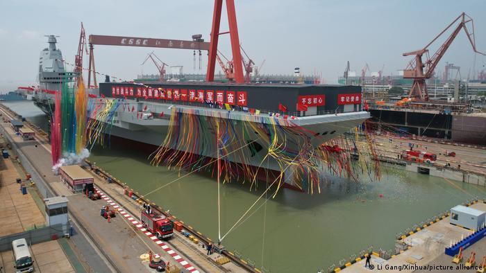 Chinese navy includes a third aircraft carrier
