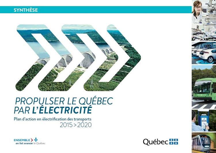 Quebecs Plan daction en electrification des transports