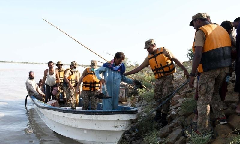 Relief activities of the Pakistan Army