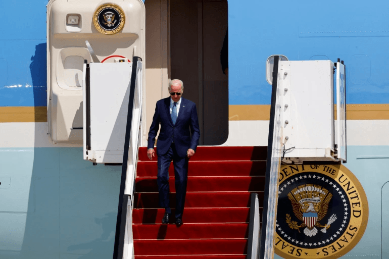 US President Joe Biden will arrive in Saudi Arabia today after visiting Israel