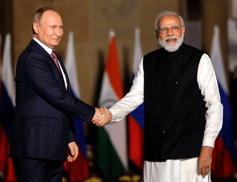 America reacted to India's purchase of oil from Russia at cheap prices