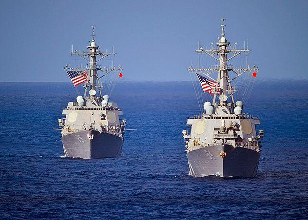 US-China tension; 2 US warships entered the Taiwan Strait