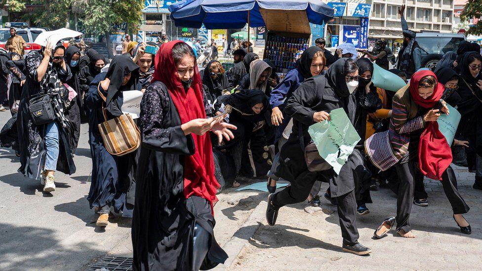 Talibans Iranian protests