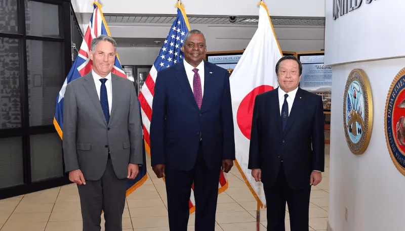 America, Australia and Japan are determined to work together against China