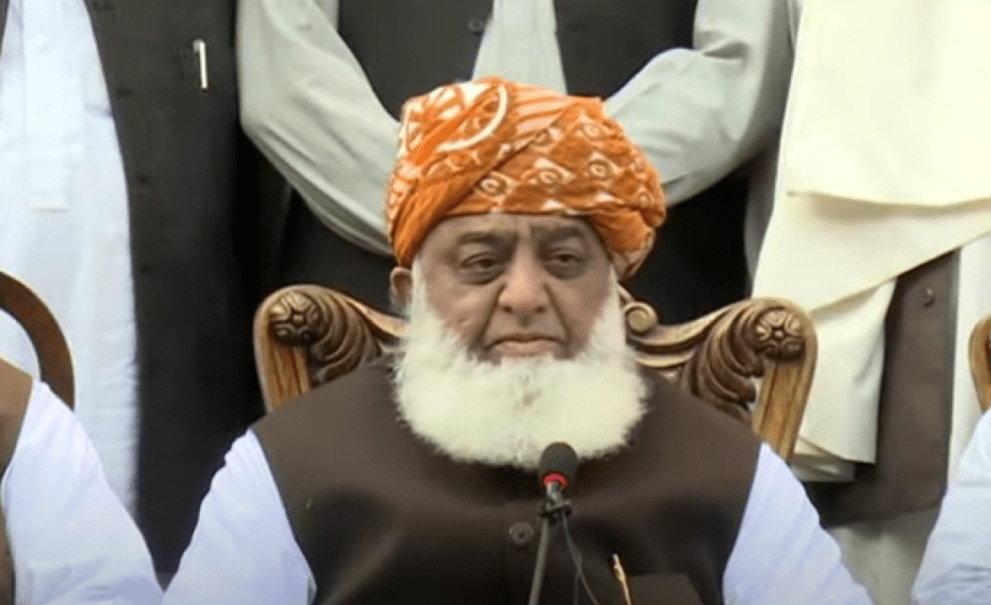 Jamiat Ulema e Islam JUI chief Maulana Fazlur Rehman
