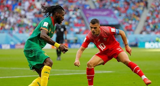 Switzerland wins over Cameroon 1 0