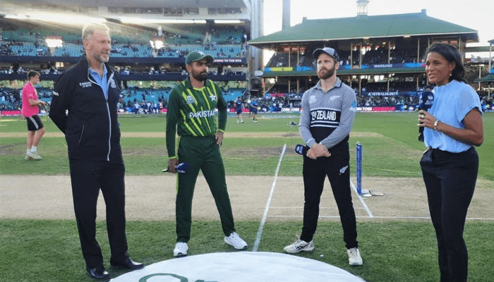 World Cup Semi-Final; New Zealand won the toss and elected to bat