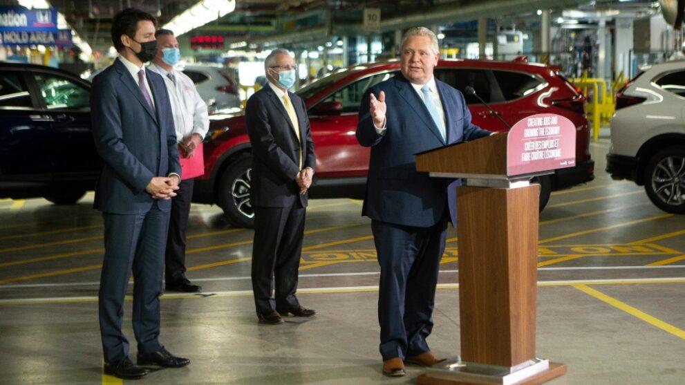 Trudeau Ford EVs