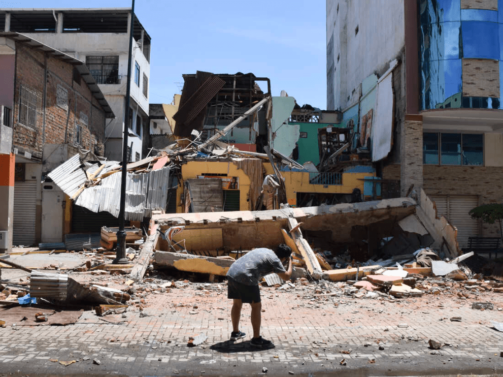 At least 15 people were killed in the earthquake in Ecuador