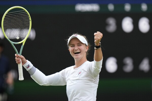 Wimbledon Tennis; Czech Republic's Barbora Kirchkova wins women's title